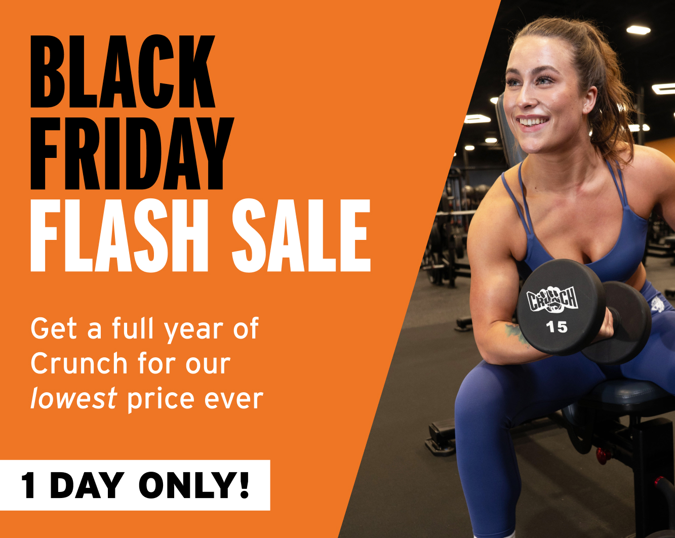 Black Friday Special - Crunch Fitness