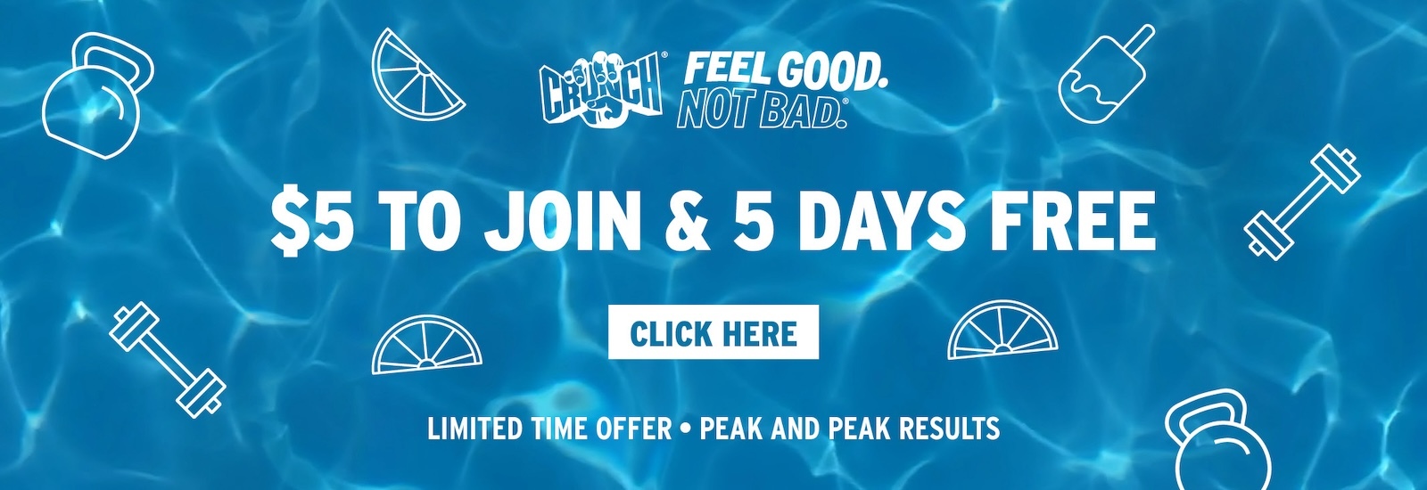Join today for $5 & 5 days free